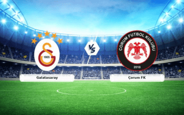 Galatasaray Çorum Maç
