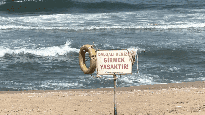 denize girme yasak