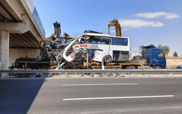 Ankara'da Midibüs-Kamyon